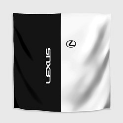 Скатерть для стола Lexus: Black & White, цвет: 3D-принт