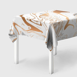 Скатерть для стола Золотой акрил, цвет: 3D-принт — фото 2
