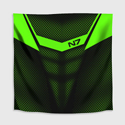 Скатерть для стола N7: Green Armor, цвет: 3D-принт