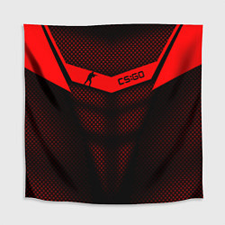 Скатерть для стола CS:GO Red Carbon, цвет: 3D-принт