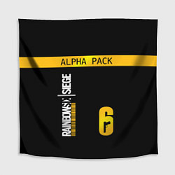 Скатерть для стола Rainbow Six Siege: Alpha Pack, цвет: 3D-принт