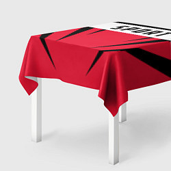 Скатерть для стола Sport: Red Style, цвет: 3D-принт — фото 2