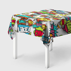 Скатерть для стола Pop art Fashion, цвет: 3D-принт — фото 2