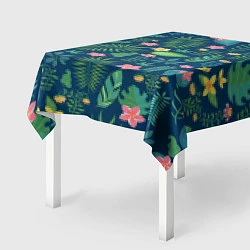 Скатерть для стола Тропический лес, цвет: 3D-принт — фото 2