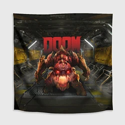 Скатерть для стола DOOM: Pinky Monster, цвет: 3D-принт