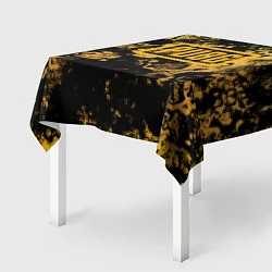 Скатерть для стола PUBG: Yellow Marble, цвет: 3D-принт — фото 2