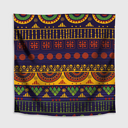 Скатерть для стола Африканский узор, цвет: 3D-принт