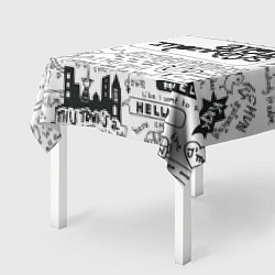 Скатерть для стола Arctic Monkeys: Up, цвет: 3D-принт — фото 2