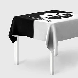 Скатерть для стола Чёрный клевер, цвет: 3D-принт — фото 2