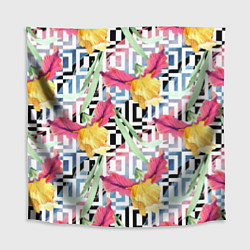 Скатерть для стола Летняя абстракция, цвет: 3D-принт