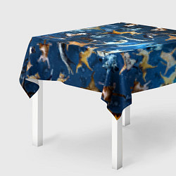 Скатерть для стола Космические коты, цвет: 3D-принт — фото 2
