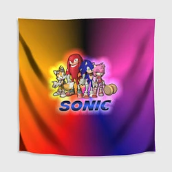 Скатерть для стола Команда Соника, цвет: 3D-принт