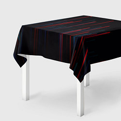Скатерть для стола Red & Black, цвет: 3D-принт — фото 2