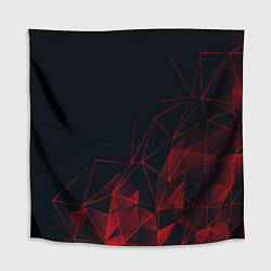 Скатерть для стола RED STRIPES, цвет: 3D-принт