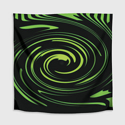 Скатерть для стола Twisted greens, цвет: 3D-принт