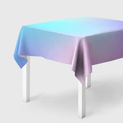 Скатерть для стола Небесно голубой градиентный, цвет: 3D-принт — фото 2