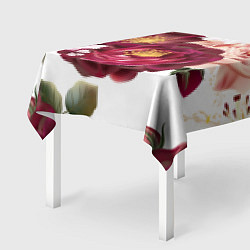 Скатерть для стола Розы, цвет: 3D-принт — фото 2