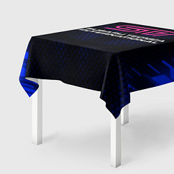 Скатерть для стола SUBARU STI Z, цвет: 3D-принт — фото 2