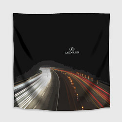 Скатерть для стола Night route, цвет: 3D-принт