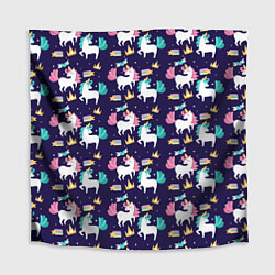 Скатерть для стола Unicorn pattern, цвет: 3D-принт