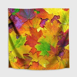 Скатерть для стола Осенние листья, цвет: 3D-принт