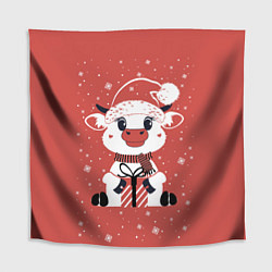 Скатерть для стола Бычок, цвет: 3D-принт