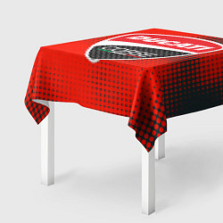 Скатерть для стола Ducati Corse logo, цвет: 3D-принт — фото 2