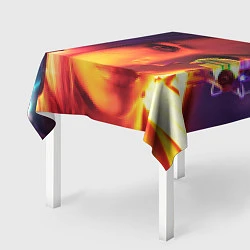 Скатерть для стола CYBERPUNK 2077 S, цвет: 3D-принт — фото 2