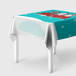 Скатерть для стола 2021 год быка, цвет: 3D-принт — фото 2