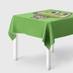 Скатерть для стола Стеклянная лягушка, цвет: 3D-принт — фото 2