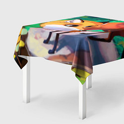 Скатерть для стола Лисичка, цвет: 3D-принт — фото 2