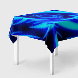 Скатерть для стола ОГНЕННЫЕ ВОЛНЫ FIRE STRIPES, цвет: 3D-принт — фото 2