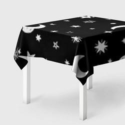 Скатерть для стола Звездное небо, цвет: 3D-принт — фото 2