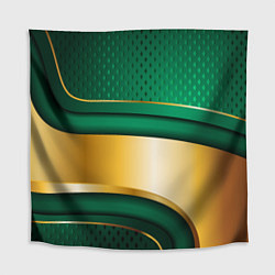 Скатерть для стола GREEN GOLD 3D, цвет: 3D-принт