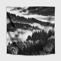 Скатерть для стола ТУМАННЫЙ ЛЕС МРАЧНЫЙ ЛЕС, цвет: 3D-принт