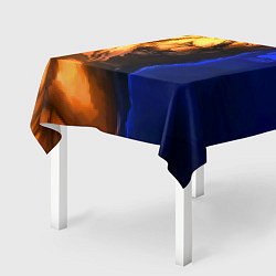 Скатерть для стола Furry lion, цвет: 3D-принт — фото 2