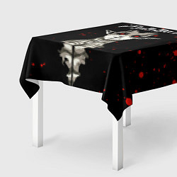 Скатерть для стола Загред Чёрный Клевер, цвет: 3D-принт — фото 2