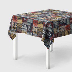 Скатерть для стола Легкоатлет, цвет: 3D-принт — фото 2
