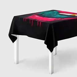 Скатерть для стола Ядовитый поцелуй, цвет: 3D-принт — фото 2