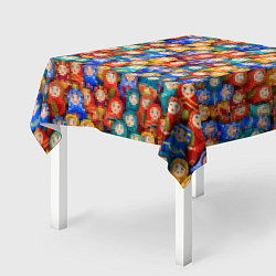 Скатерть для стола Матрёшки, цвет: 3D-принт — фото 2