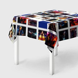 Скатерть для стола The Crush Tour - Bon Jovi, цвет: 3D-принт — фото 2