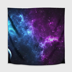 Скатерть для стола NEON GALAXY НЕОНОВЫЙ КОСМОС, цвет: 3D-принт