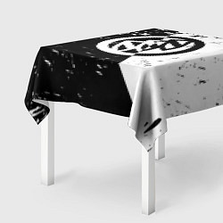 Скатерть для стола Buick Black and White Grunge, цвет: 3D-принт — фото 2