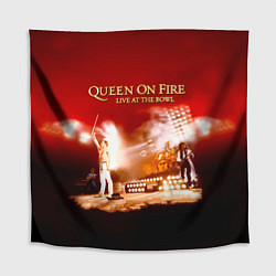 Скатерть для стола Queen on Fire - Live at the Bowl, цвет: 3D-принт