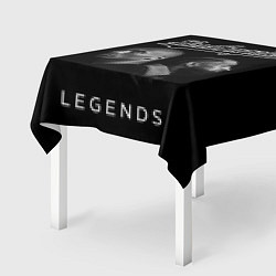 Скатерть для стола Los Angeles Legends Легенды Лос-Анджлелеса, цвет: 3D-принт — фото 2