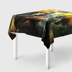 Скатерть для стола Сталкер припять, цвет: 3D-принт — фото 2