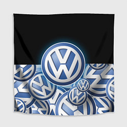 Скатерть для стола Volkswagen Большое лого паттерн, цвет: 3D-принт