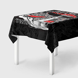 Скатерть для стола Мухоморы и томатный узкорот, цвет: 3D-принт — фото 2