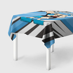 Скатерть для стола Cuphead синяя чашечка, цвет: 3D-принт — фото 2