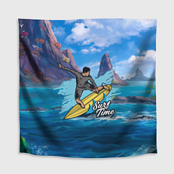 Скатерть для стола Серфинг Surf, цвет: 3D-принт